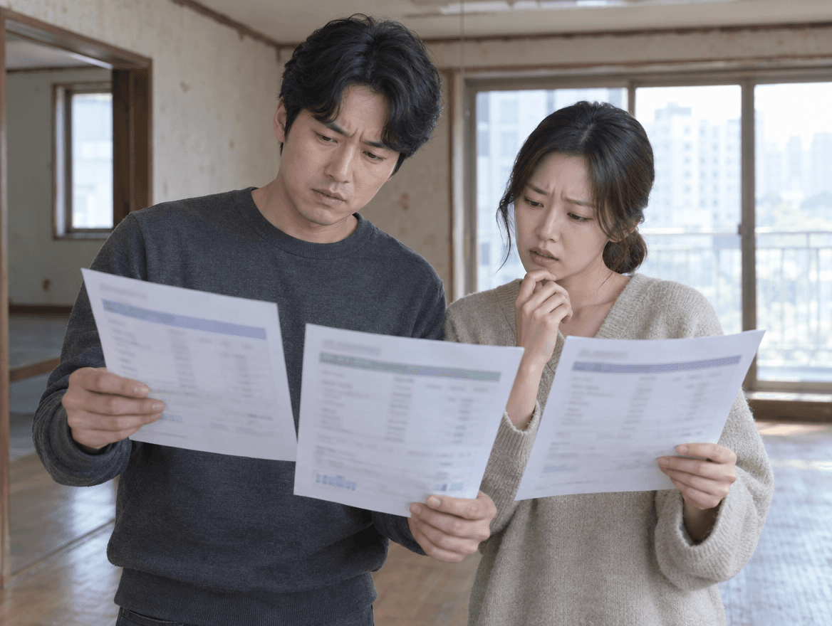 견적 세 군데 받아보고
더 헷갈리셨죠?